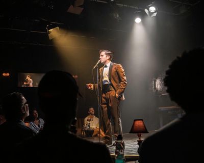 Midnight at the Never Get review – Ben Platt soars in honey-hearted cabaret-musical of 60s sweethearts
