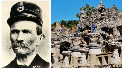 In 1879, a French postman picked up a strange stone. Over the next 33 years, he built one of Europe's most extraordinary palaces by hand