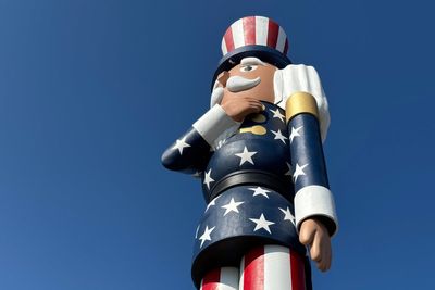 A Minnesota town now boasts the world's tallest nutcracker
