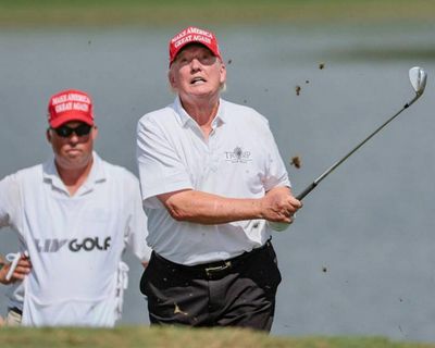 Football, golf … behold the future of world sport: Donald Trump as referee-in-chief