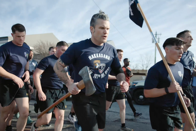 Pete Hegseth roasted by fitness experts for military ‘workout’ videos he keeps sharing