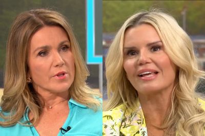 Susanna Reid quizzes Kerry Katona over eight-year-old daughter's social media use
