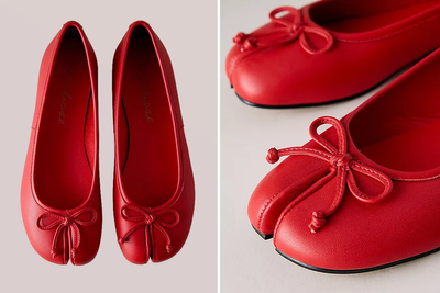These ballet flats from Anthropologie look just like Margiela tabis – but are £700 cheaper