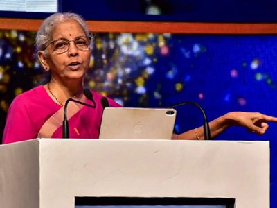 Rupee value is market-driven, has no target band against US dollar: FM Sitharaman