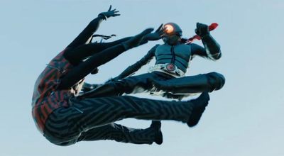 Shin Kamen Rider: who wouldn’t want to watch an action flick about a grasshopper-man hybrid?
