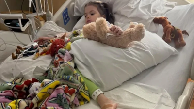 California dad fighting for his daughter’s life after her dash to the front door to get a package ends in the ICU