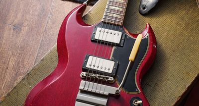 “Gibson would have been aware of the popularity of Fender vibratos and maybe considered Bigsbys to be too expensive or too closely associated with Gretsch. Either way, the company devised its own”: What this Golden Era ’63 SG tells us about Gibson design