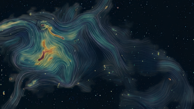 Galaxy cluster's magnetic field reconstructed for 1st time with record-breaking astronomy map