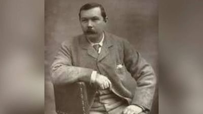 Quote of the day by Arthur Conan Doyle: 'We can't command our love, but we can our...' - Hound of the Baskervilles and Adventures of Sherlock Holmes author's emotional quote teaches life lessons on love, feelings, taking responsibility and how you can control your actions and choices