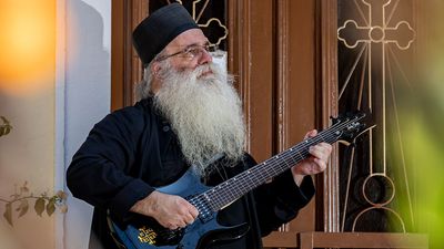 “Frets are necessary, like a baby walker that a small child uses to learn to walk. But after a certain point they can become restrictive”:How a Greek orthodox priest went viral by turning church hymns into fretless eight-string metal ragers