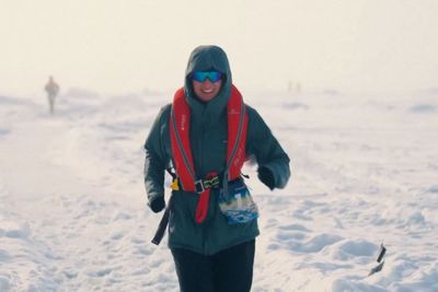 North Pole marathon runners race over drifting sea ice in ‘coolest race ever’
