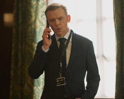 The Undeclared War review – Simon Pegg’s cyber-attack thriller fails to push any of the right buttons