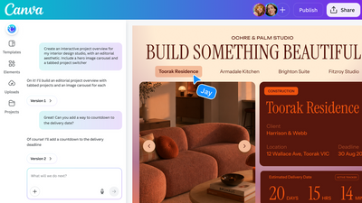 Canva wants you to have full control over the design – Code 2.0 just does the heavy lifting for you