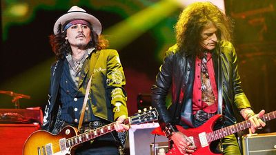 “After the second or third song, people get over the shock of seeing Johnny Depp up there with a guitar. And it’s legit”: Joe Perry on what it’s like being in a band with one of the world’s biggest movie stars