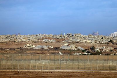 Israel Is Building An Earthen Barrier Across Gaza. It Is Over 14 Miles Long