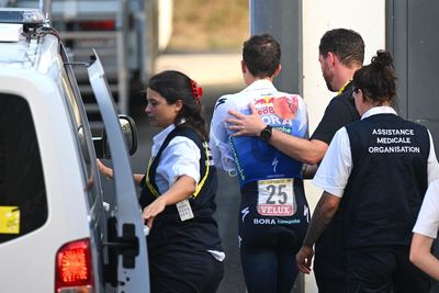 'A very bittersweet pill for us to swallow' – Florian Lipowitz crashes out of Tour de France