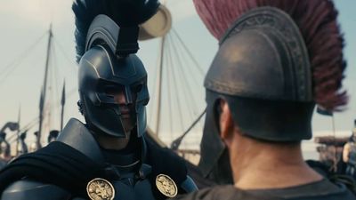 Despite only being in The Odyssey for 4 minutes, Benny Safdie should win an Oscar for his Agamemnon performance