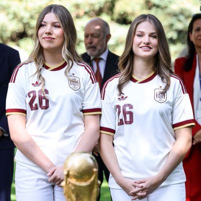 Princess Leonor Proves That Pink Pumas Are the Perfect Summer Sneaker During Spain's World Cup Homecoming