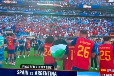 Spanish World Cup Star Falsely Accused of Wearing Palestinian Flag Was Actually Showing Hometown Pride