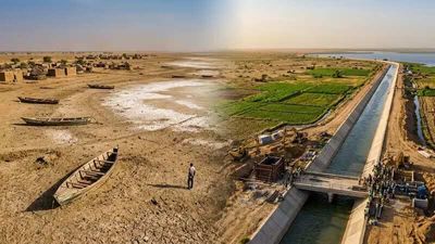 Once one of Africa's largest lakes, Lake Chad has lost 90% of its water. Now countries are planning a $50 billion plan to save it?
