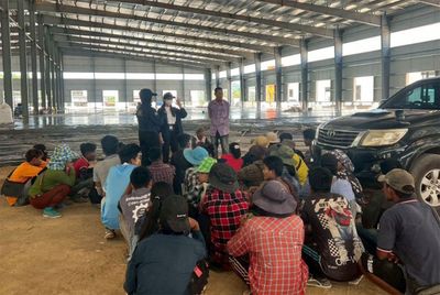 38 illegal foreign workers arrested at Rayong construction site run by Chinese-owned firm