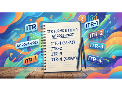 How to select the right ITR form based on your income for AY 2026-2027