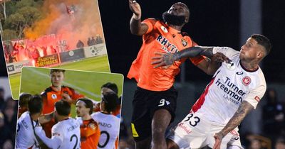 'Cupset' dreams denied but Canberra gets colourful taste of A-League men's action