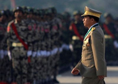 Myanmar's Min Aung Hlaing to visit Thailand next month