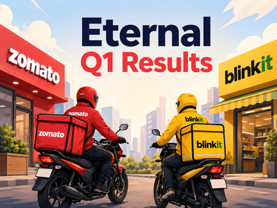 Eternal Q1 Results: Cons PAT skyrockets 268% YoY to Rs 92 crore; revenue zooms 182%