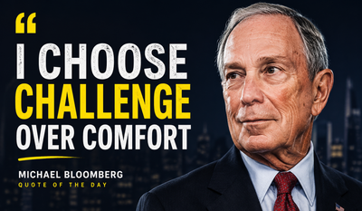 Quote of the Day by Michael Bloomberg: “Did I want to risk an embarrassing and costly failure? Absolutely. Happiness for me has always been the...” - Inspiring life lesson on embracing uncertainty, taking bold risks, and finding purpose beyond comfort from Bloomberg's timeless quote