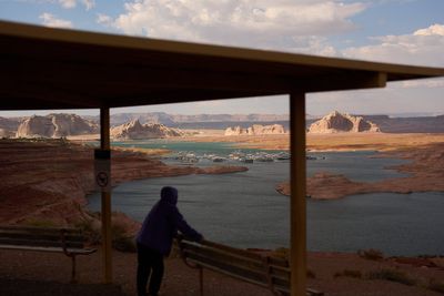 As Lake Powell shrinks, marinas are having to adapt to dwindling water levels