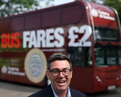 Funding bus fare cap from aid budget will hit world’s poorest, Burnham told