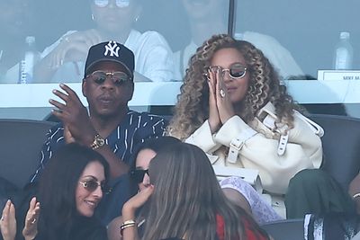 Beyoncé Made a Sheer Lace Catsuit the Ultimate Game Day Statement in Celebrity Style