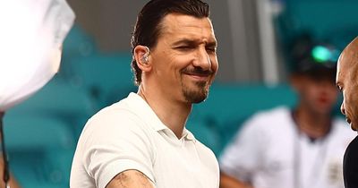 Moment football icon Zlatan Ibrahimovic makes 'What is Celtic?' dig on stage