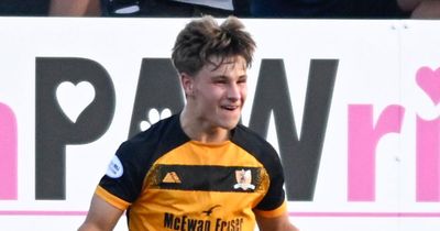 Watch as  Rangers starlet Kyle Glasgow scores first professional goal on loan