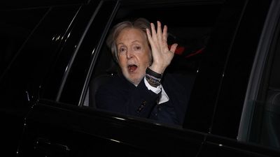 "I had pulled up at the traffic lights on Hope Street when who should I see - Sir Paul with Ringo on FaceTime": Beatles fans on a Liverpool tour bus get an unexpected bonus as they end up running into Macca while he's on the phone to Ringo