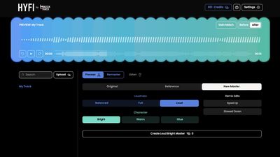 Musik Hack launches HyFi, an online mastering platform powered by the “world-class DSP” behind Master Plan