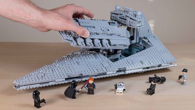 I’m a Lego collector, and Darth Vader’s Star Destroyer is impressive, most impressive