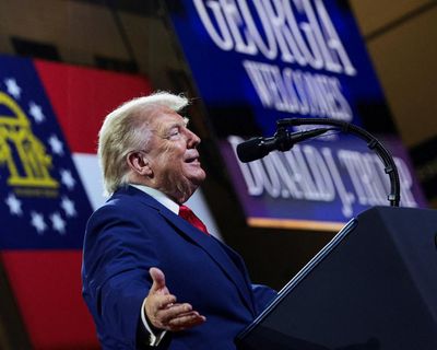 Trump scoffs at ‘affordability’ as he touts economic policies at Georgia rally