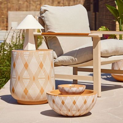 I wish I could gatekeep, but I just spotted the chicest water fountain planter at QVC for a star price – I'm snapping one up for my garden ASAP