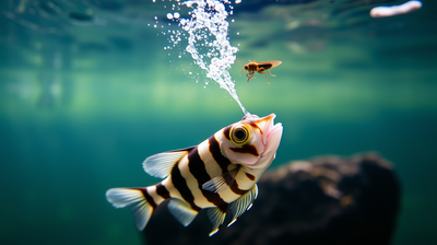 How the Archerfish Spits Water at Insects With Ballistic Precision and Rarely Misses