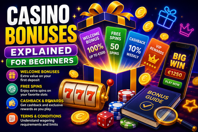 The Ultimate Guide: Casino Bonuses Explained for Beginners