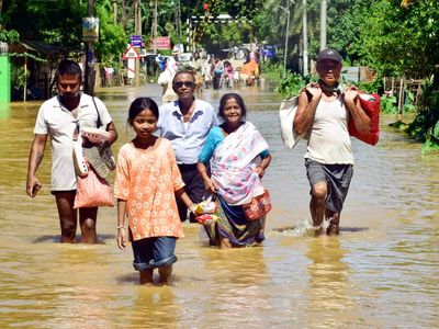 Assam chief secretary orders faster relief, restoration as floods worsen