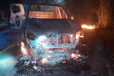 Pickup used in deadly Narathiwat attack found torched