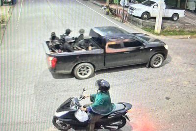 Thai authorities hunt for suspects after an attack in troubled south kills 5 soldiers
