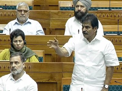 Parliament Monsoon Session: KC Venugopal moves adjournment motion in Lok Sabha over paper leaks, Jantar Mantar police action