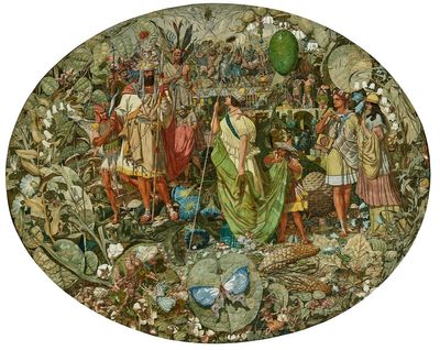 Richard Dadd: Beyond Bedlam at the Royal Academy: These hallucinatory wonders are truly, madly brilliant
