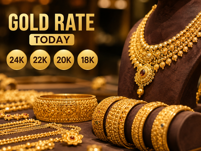 Gold rate today (July 23, 2026): Check 24k, 22k, 20k and 18k gold jewellery prices from IBJA, Joyalukkas, Kalyan Jewellers, Tanishq, Malabar Gold & Diamonds in Delhi, Mumbai, Hyderabad, other cities