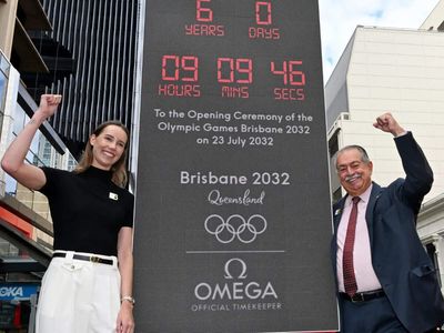 Brisbane unveils countdown clock as race begins for 2032 Olympics infrastructure