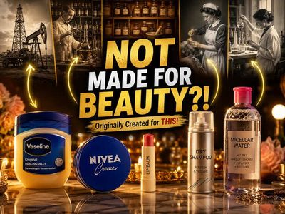 5 Beauty Products That Were Originally Made For Something Completely Different